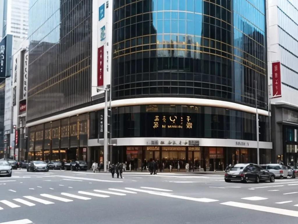 Ginza's main avenue