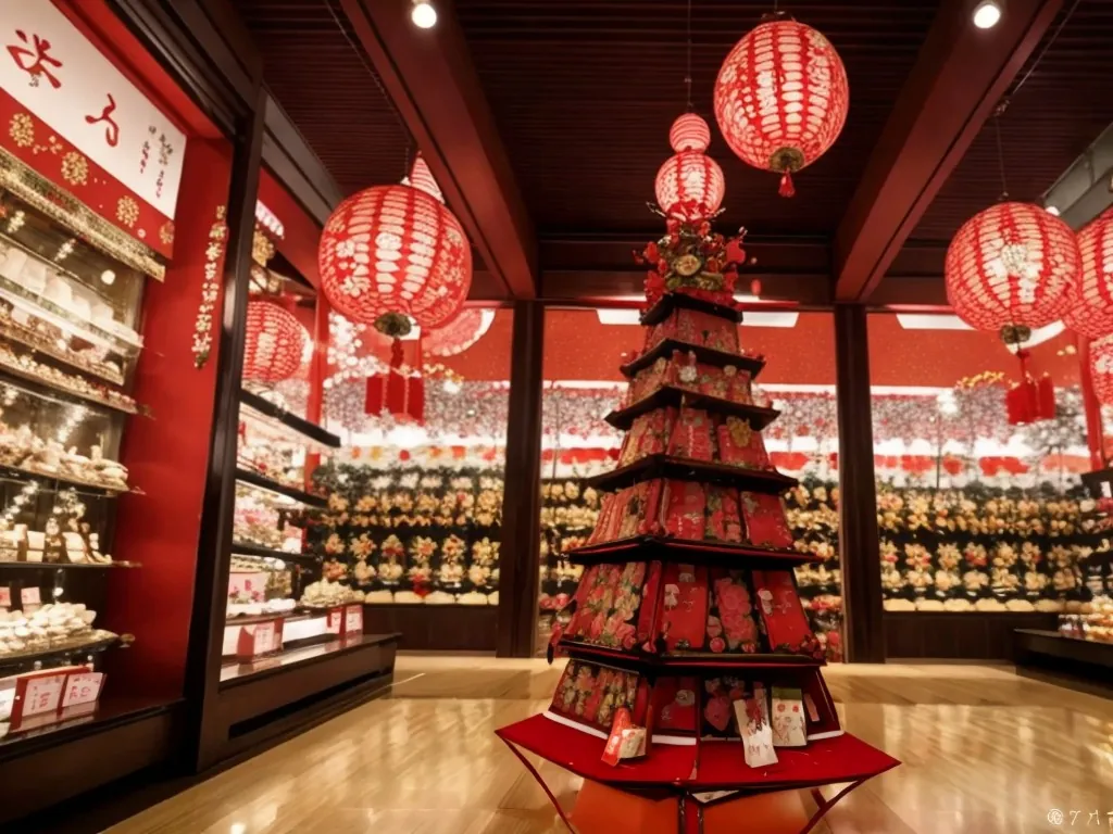 New Year at a department store